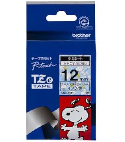 Amazon | ブラザー工業 HGeテープ 強粘着ラミネートテープ(黄色/黒字